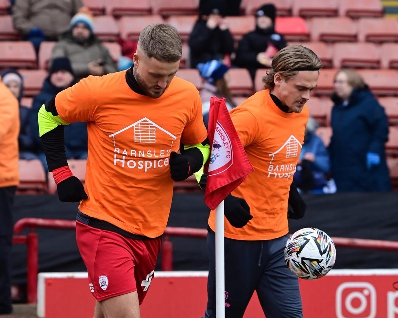 Other image for Hospice thanks fans after Oakwell takeover day